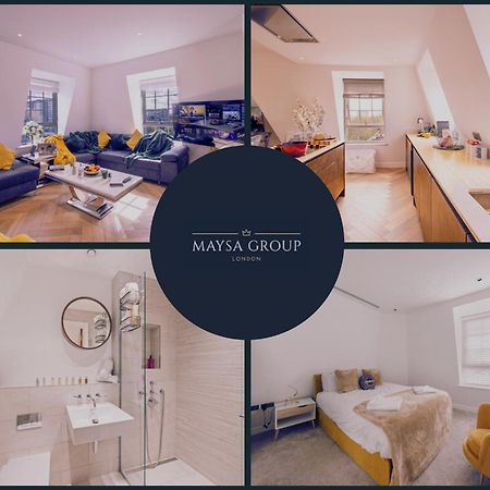 Elegant 3-Bedroom Penthouse In Marble Arch 70 London Exterior foto
